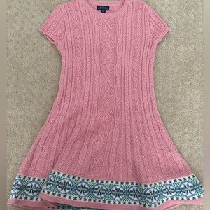 Ralph Lauren Girls Cotton and Wool Cable Knit Dress Size S/P (7)